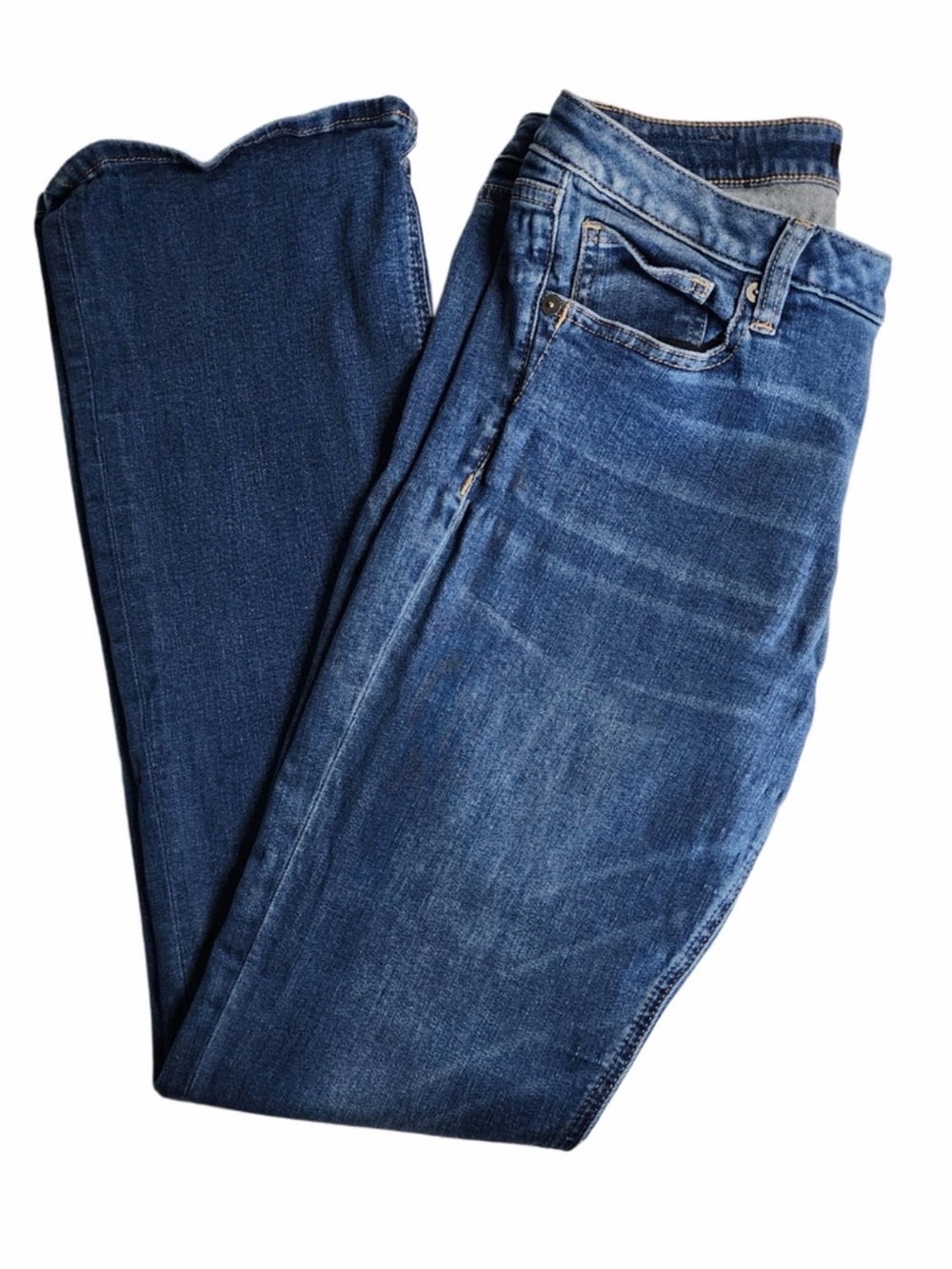 Miss Me Womens Size 30 Bootcut Jeans Medium Wash Stretch Denim 33” Inseam